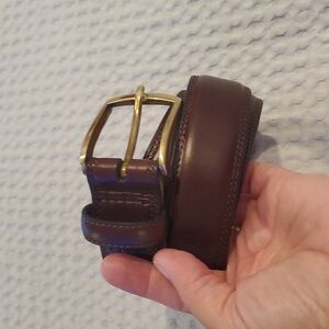 Land's End Men's Brown Belt Size 34